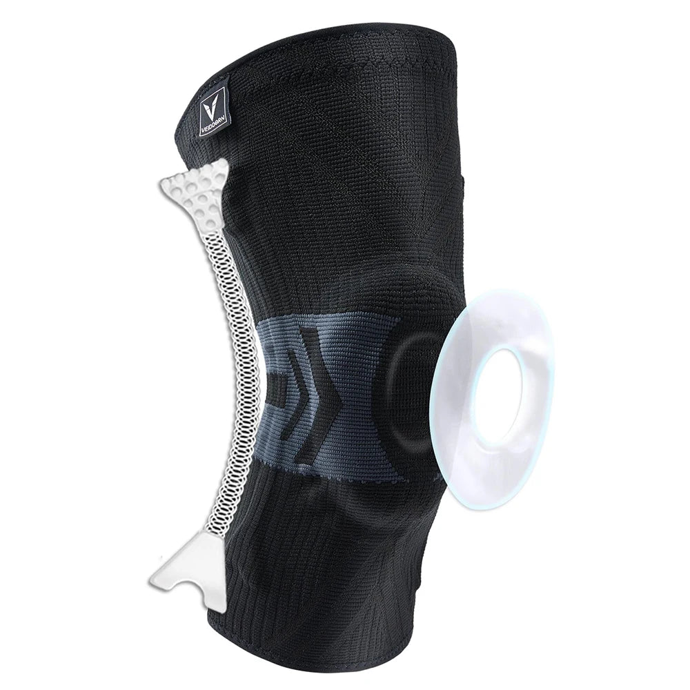 Genouillère de Compression - Support Silicone Sport
