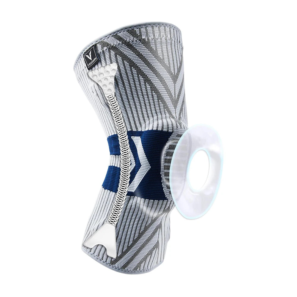 Genouillère de Compression - Support Silicone Sport