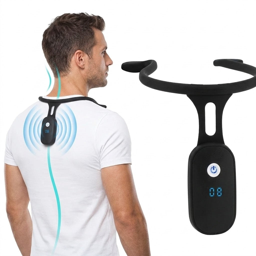 Correcteur de Posture Intelligent - Écran LCD Vibration